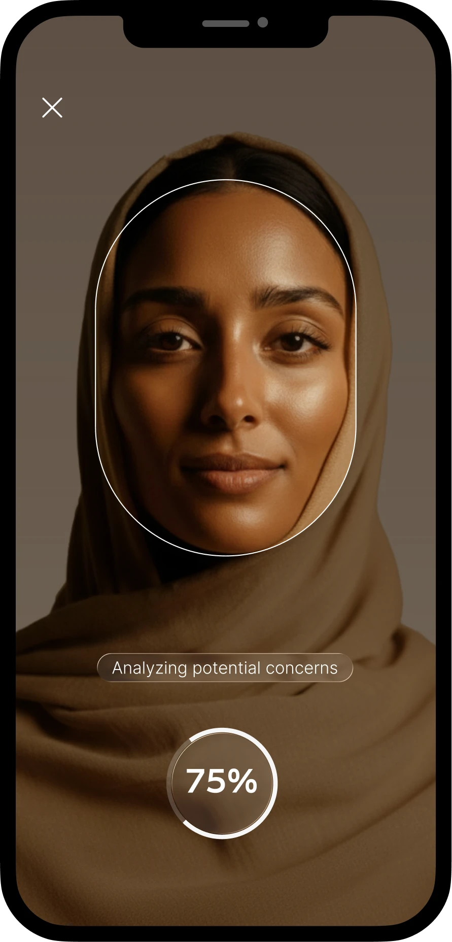 AI Scan screen
