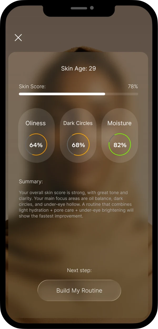 Results screen