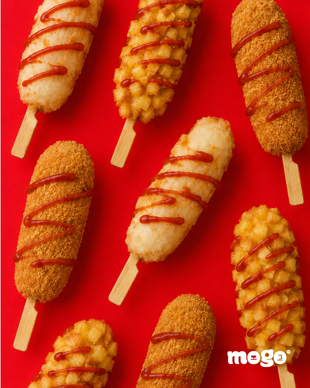 MOGO crispy product campaign post
